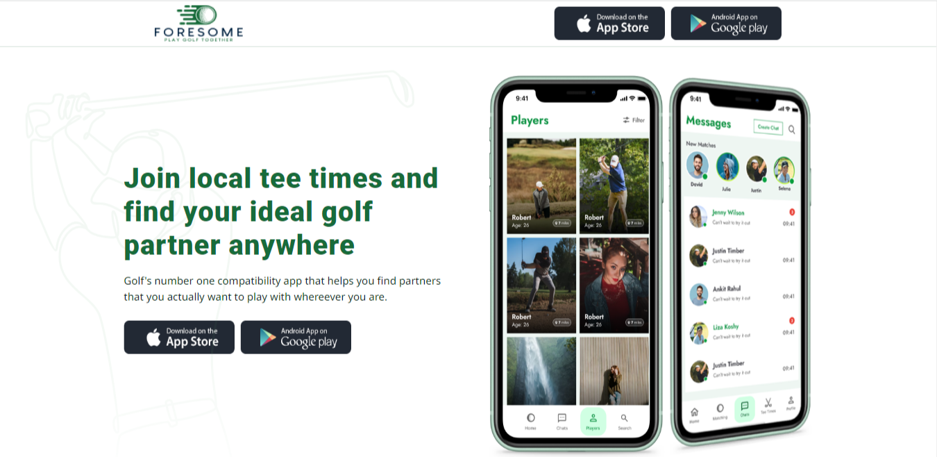 Product Website | Foresome